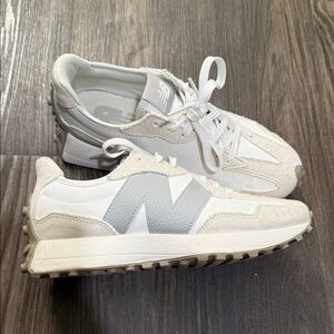 New Balance Retro Runner Sneakers in White and Light Gray